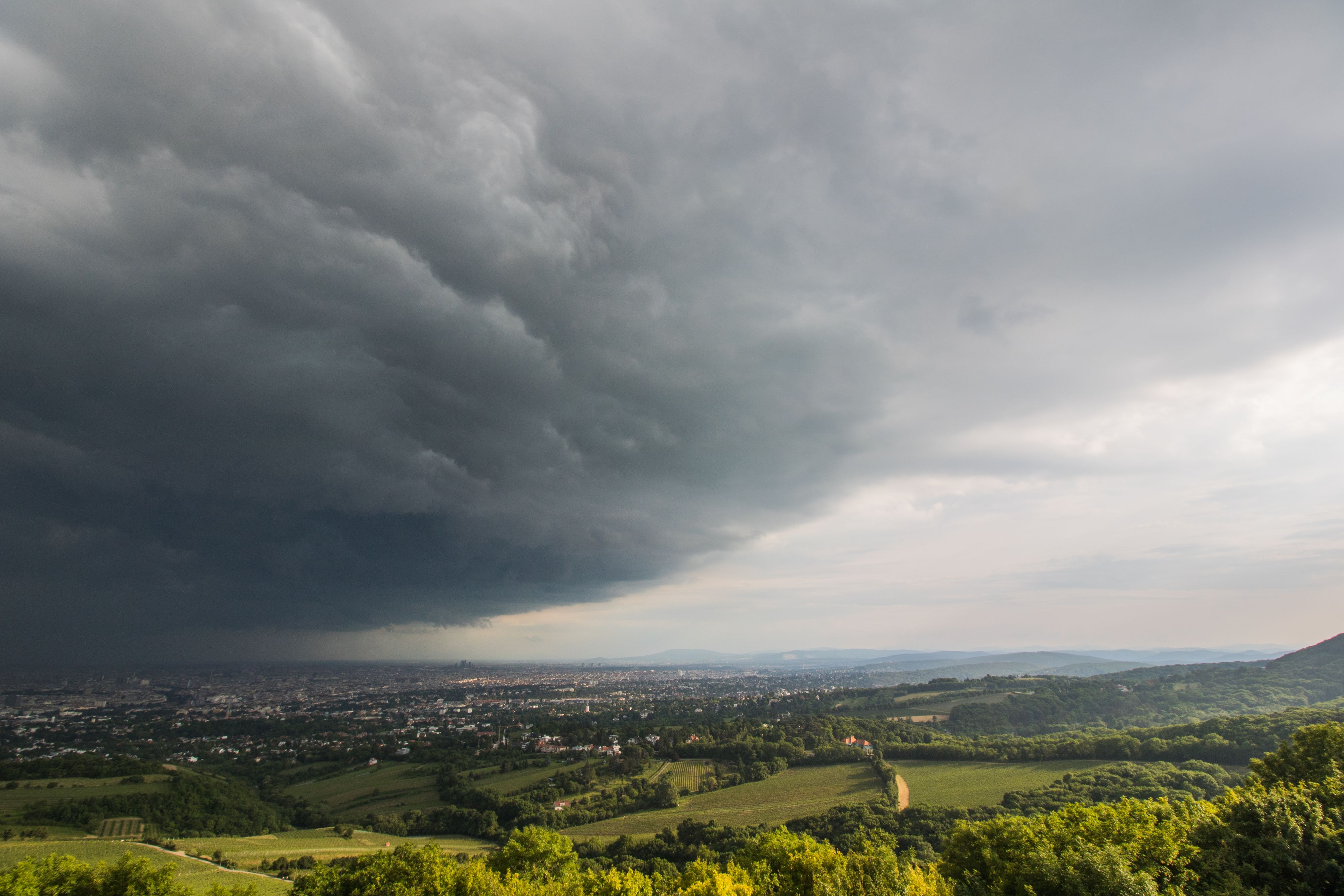In Österreich ist in den nächsten Tagen stellenweise mit Gewittern zu rechnen.