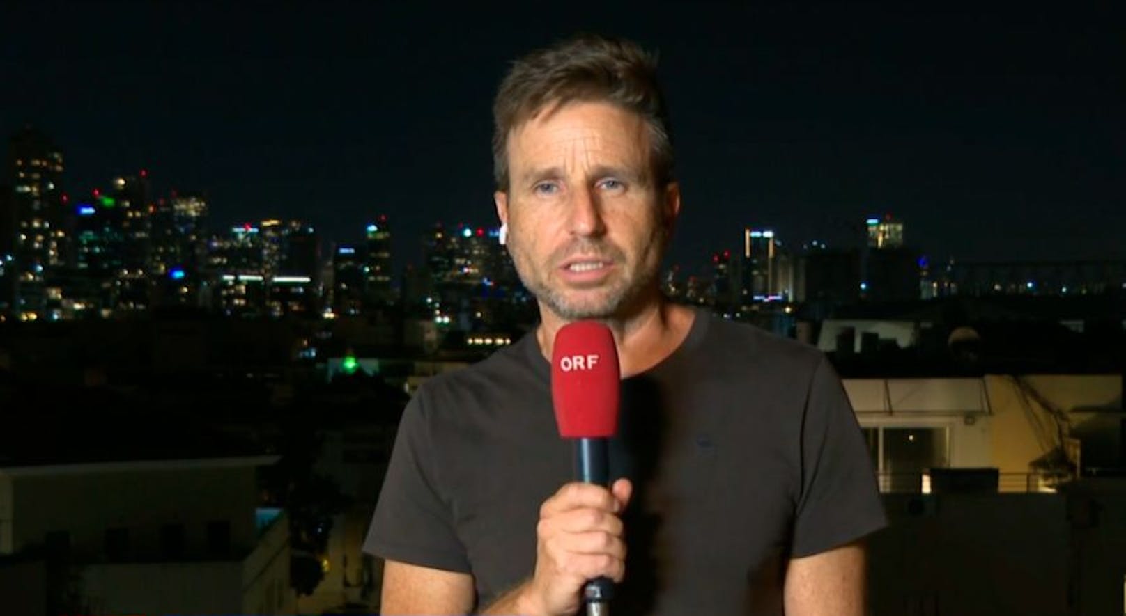 Tim Cupal berichtet als ORF-Korrespondent direkt aus Israel über aktuelle Entwicklungen.