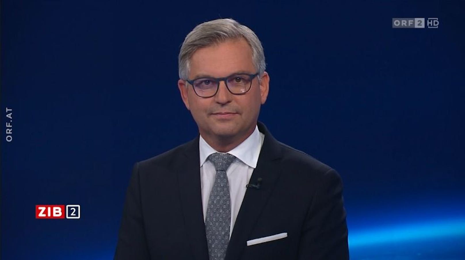 Finanzminister Magnus Brunner (ÖVP) am späten Mittwochabend in der ORF-"ZIB2".