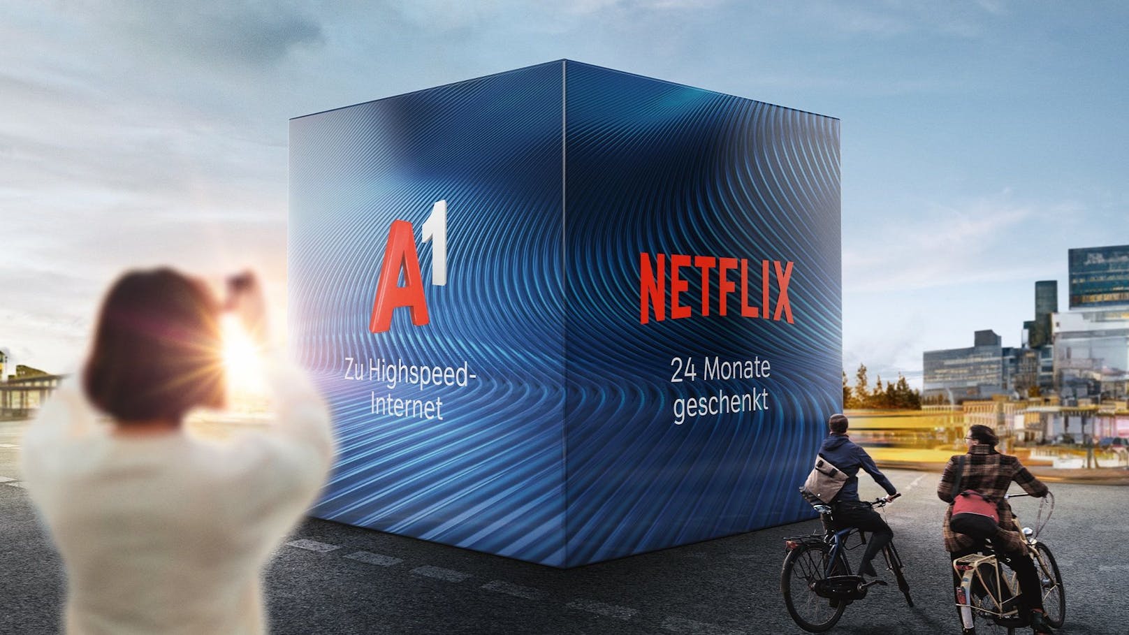 Ab 18. Oktober bei A1: 24 Monate Netflix geschenkt bekommen.