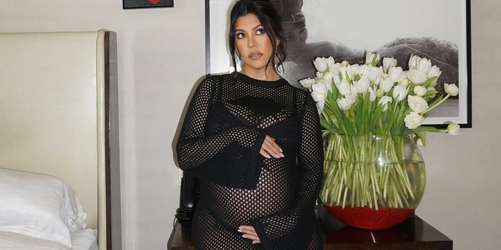 Erst vor Kurzem musste Kourtney Kardashian um das Leben ihres ungeborenen Kindes bangen.