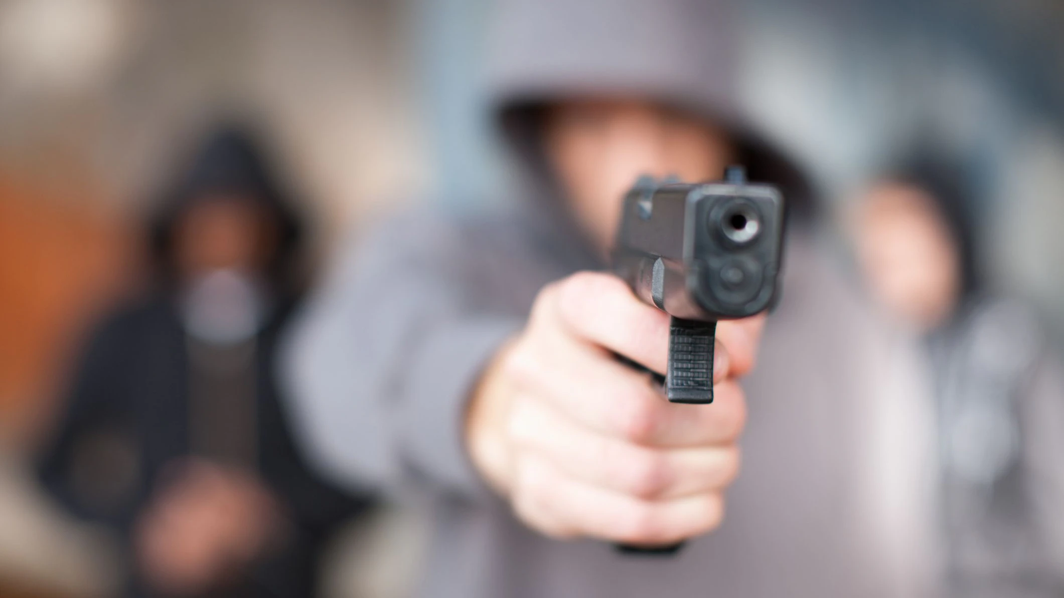 Die Pistolen-Attrappe löste bei den Bewohnern Panik aus. (Symbolbild)