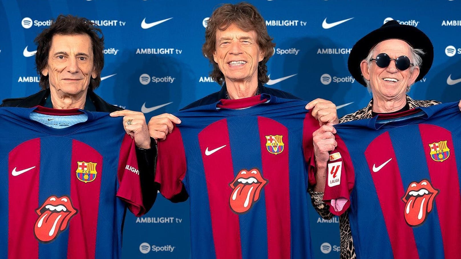 Rolling Stones neuer Brustsponsor von Barcelona