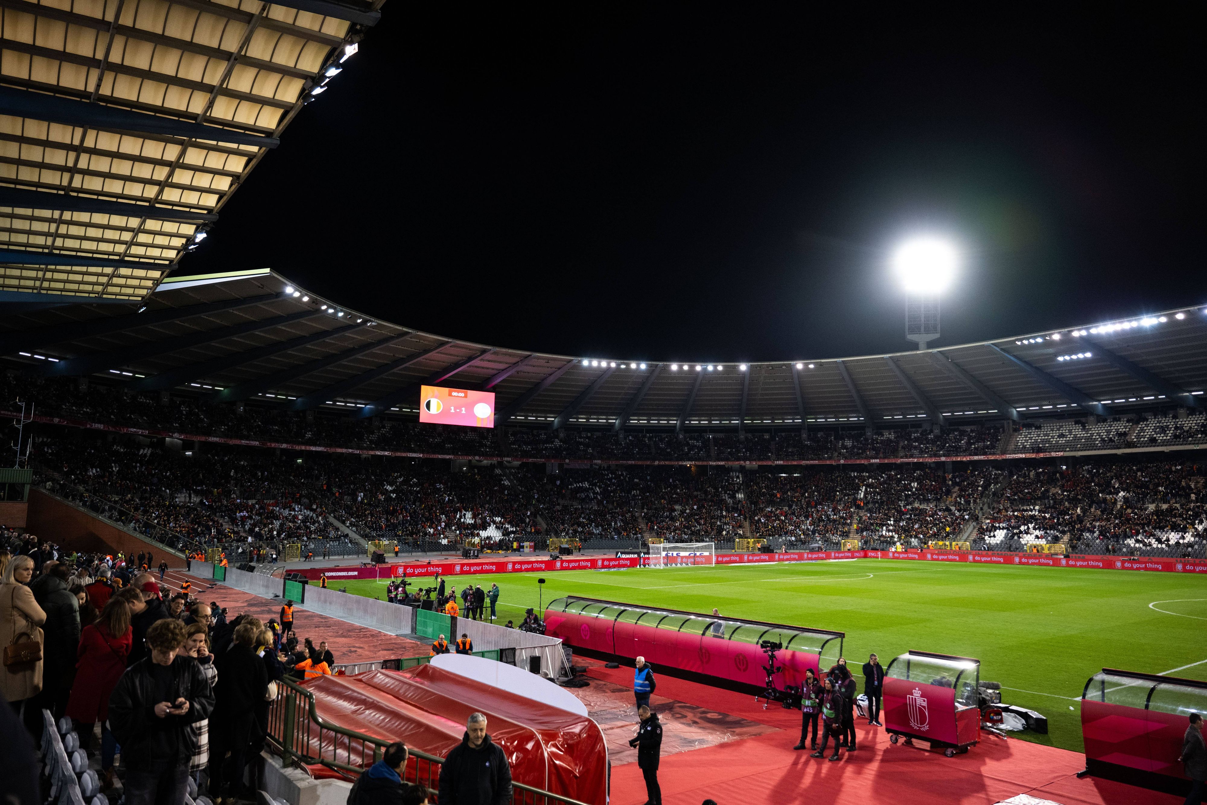 Das abgebrochene Aufeinandertreffen zwischen Belgien und Schweden wird nicht zu Ende gespielt. 