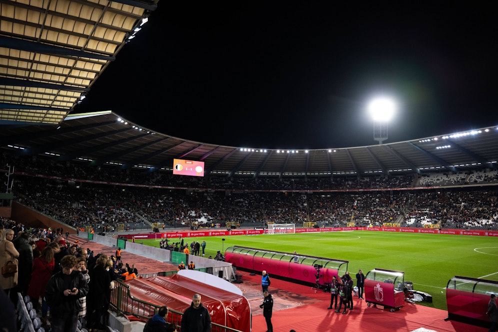 Das abgebrochene Aufeinandertreffen zwischen Belgien und Schweden wird nicht zu Ende gespielt.