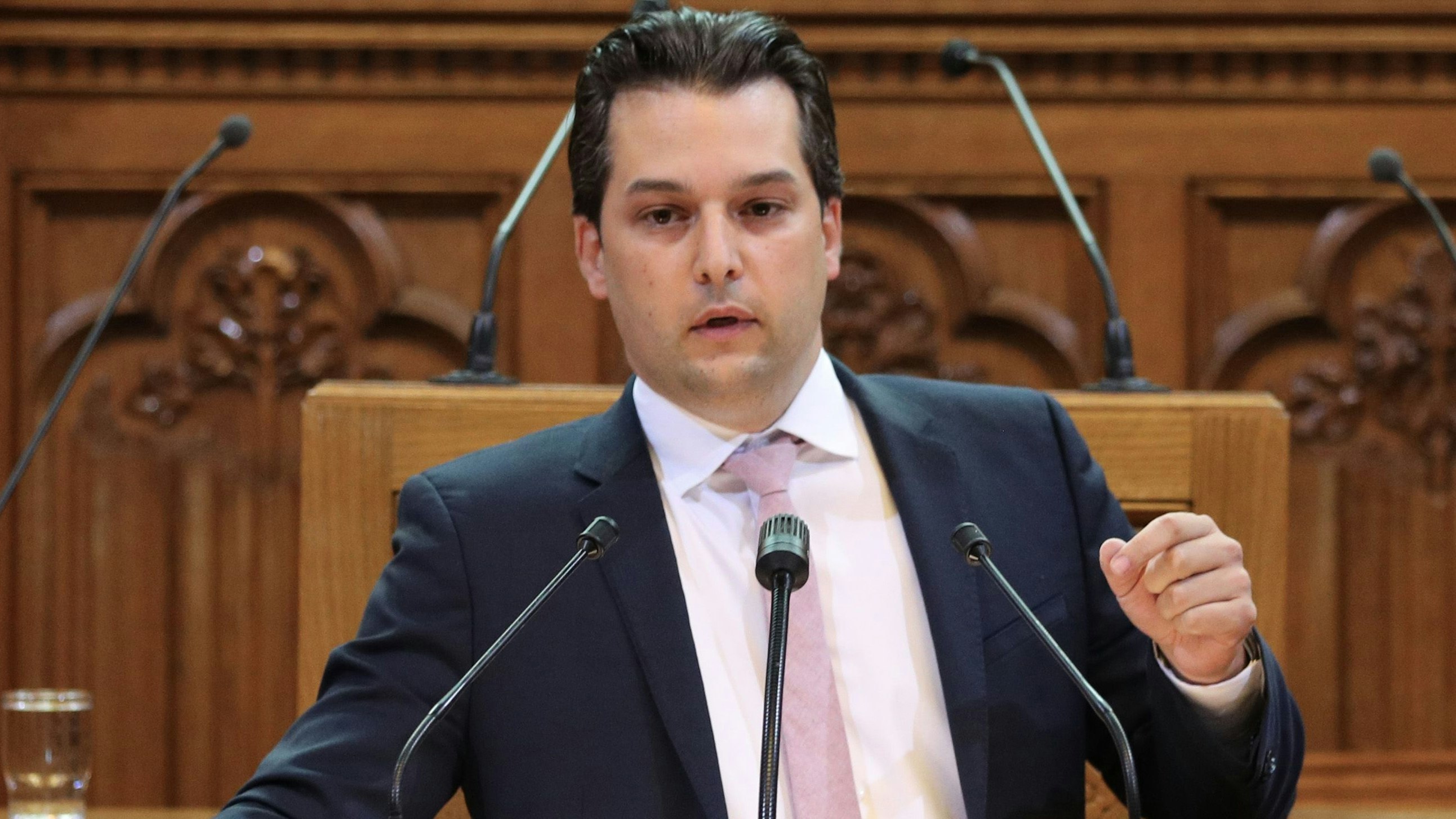Wiener FP-Chef Dominik Nepp im Gemeinderat.