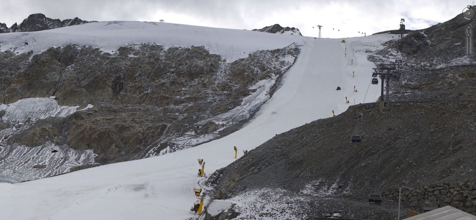 So schaut's gerade in Sölden aus