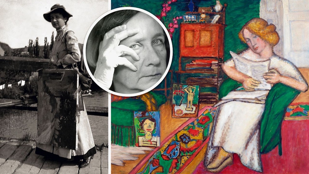 Ab sofort läuft die erste große Retrospektive Münters im Leopold Museum