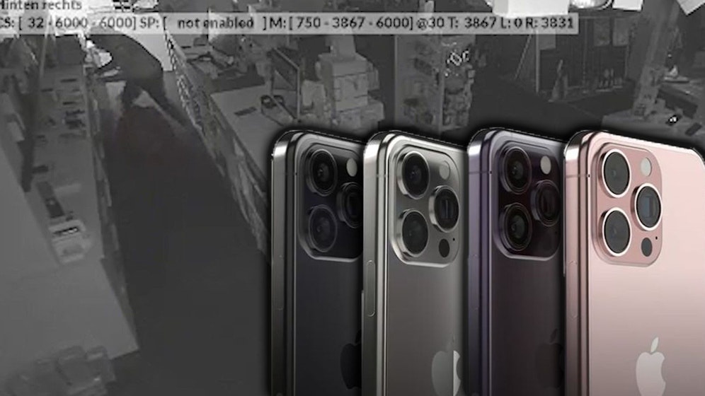 Handyshop-Einbrecher machten Jagd auf neue iPhones.