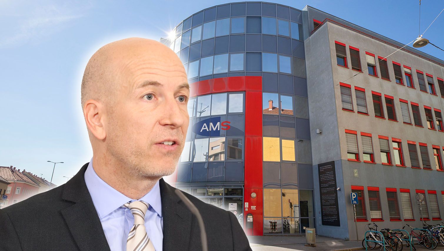 Martin Kocher (VP) präsentierte sein AMS-Budget.