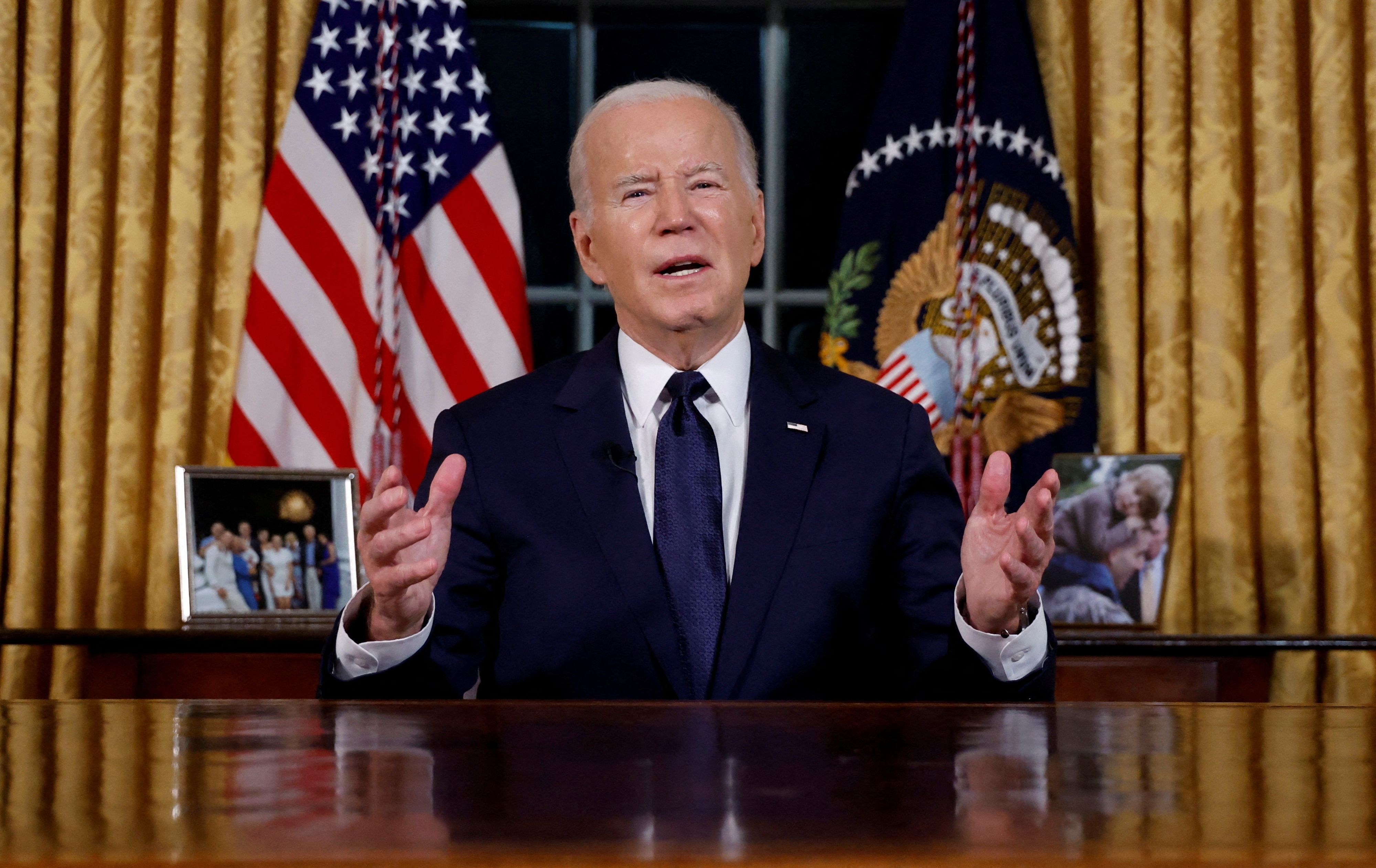 US-Präsident Joe Biden warnte den Iran am Freitag vor einer Eskalation des Nahost-Konflikts.