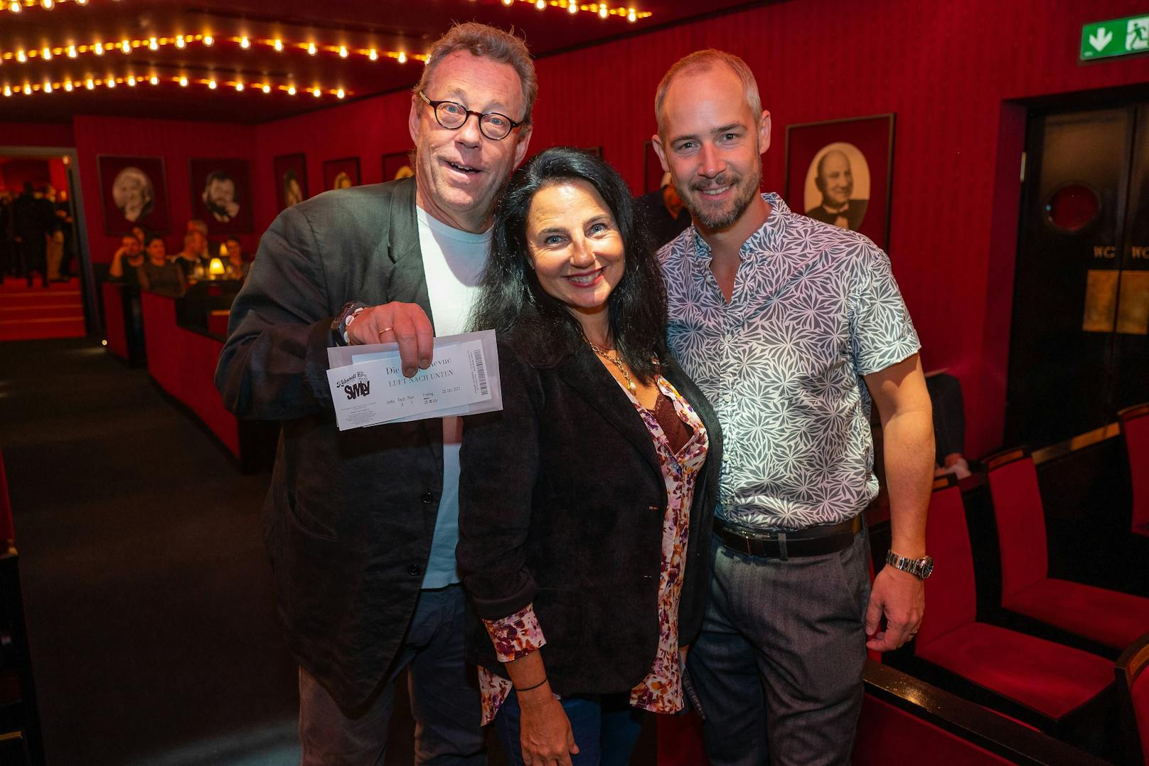 Herbert Steinböck, Nadja Maleh und Peter Lesiak