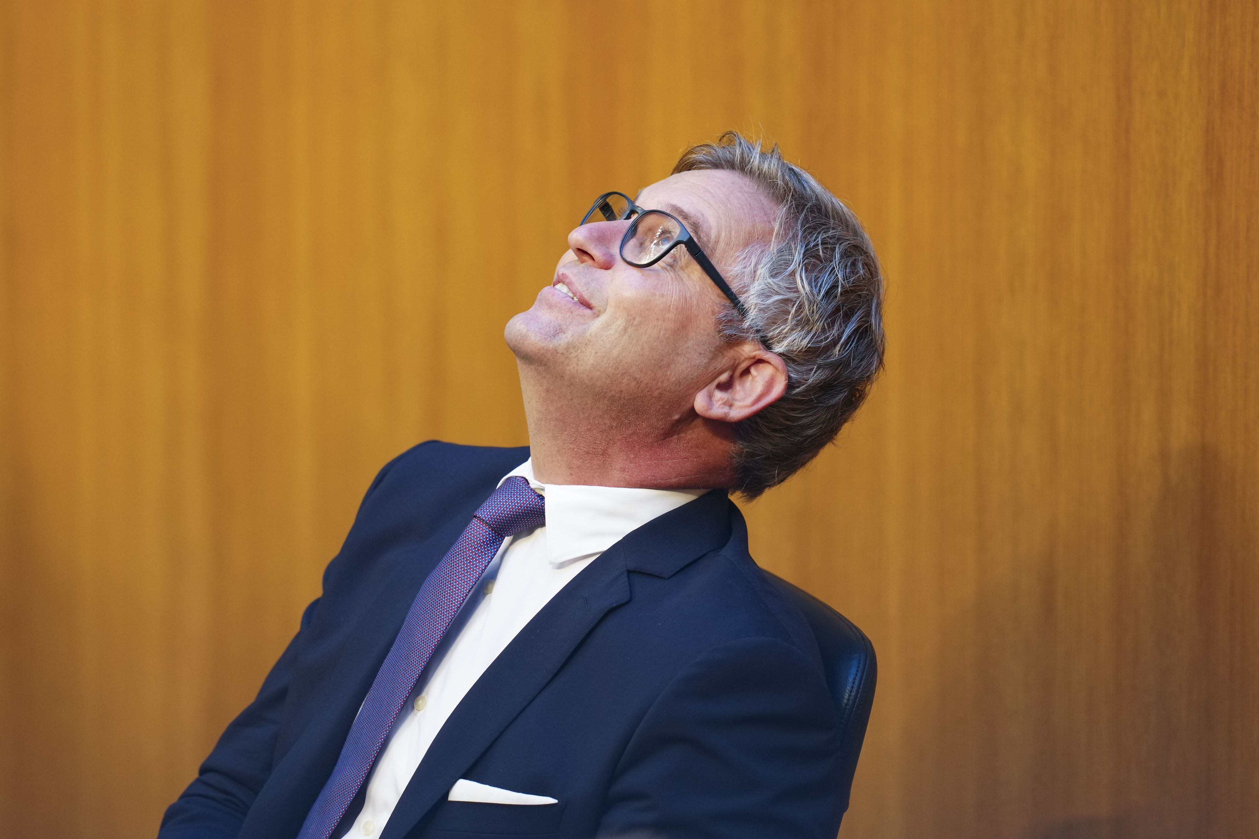 Finanzminister <strong>Magnus Brunner</strong> (ÖVP) 