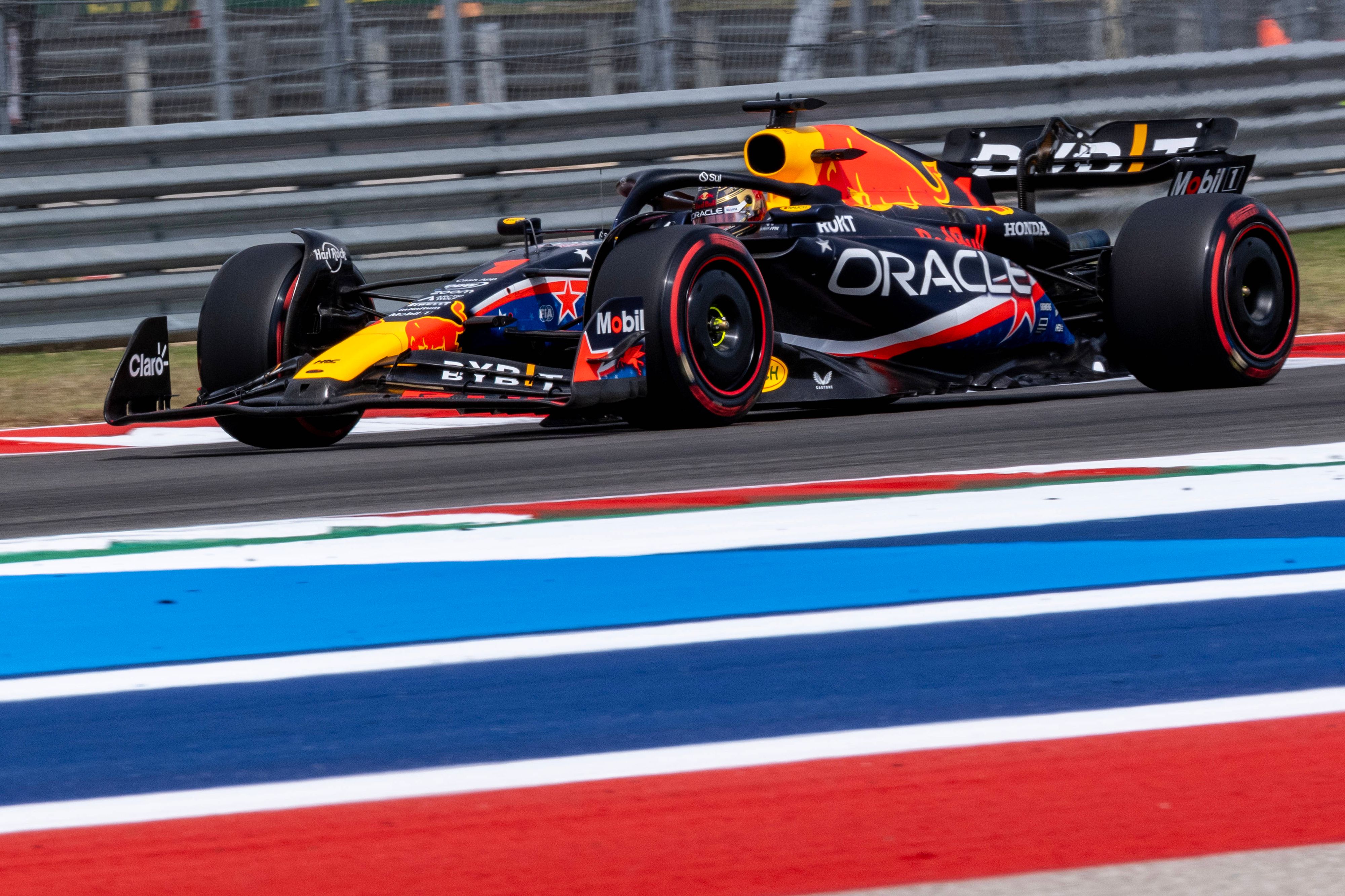 Max Verstappen im Sprint von Austin. 