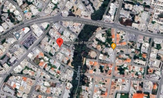 In Nikosia ist nahe der israelischen Botschaft ein Sprengsatz explodiert.