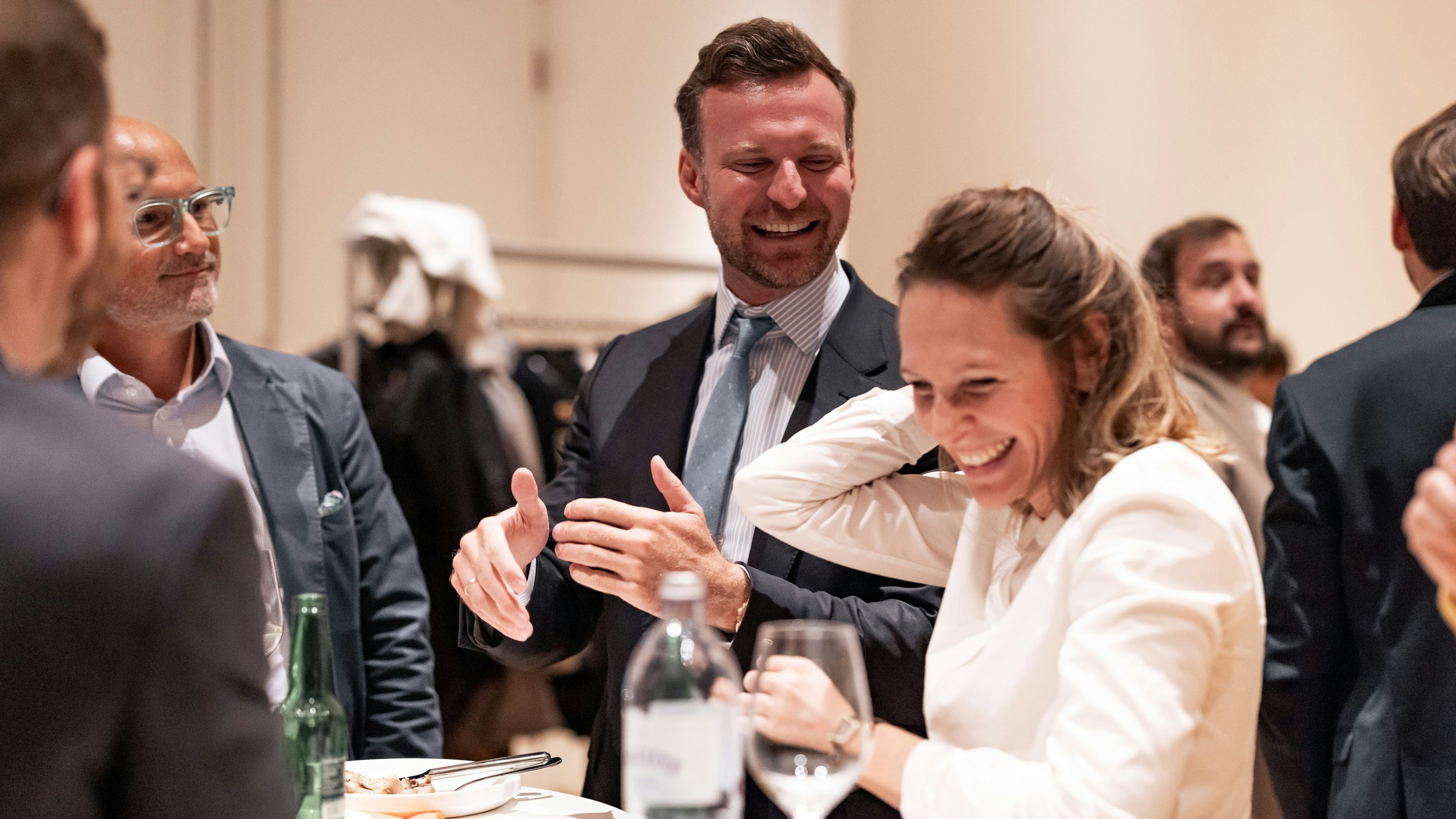 Cocktail-Empfang: Wolm und Top-Anwältin Bettina Caspar-Bures