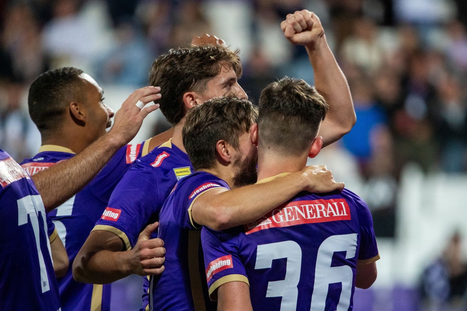 Die Austria will auch bei der WSG jubeln.