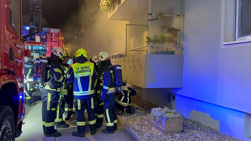 Die Feuerwehr war rasch zur Stelle.
