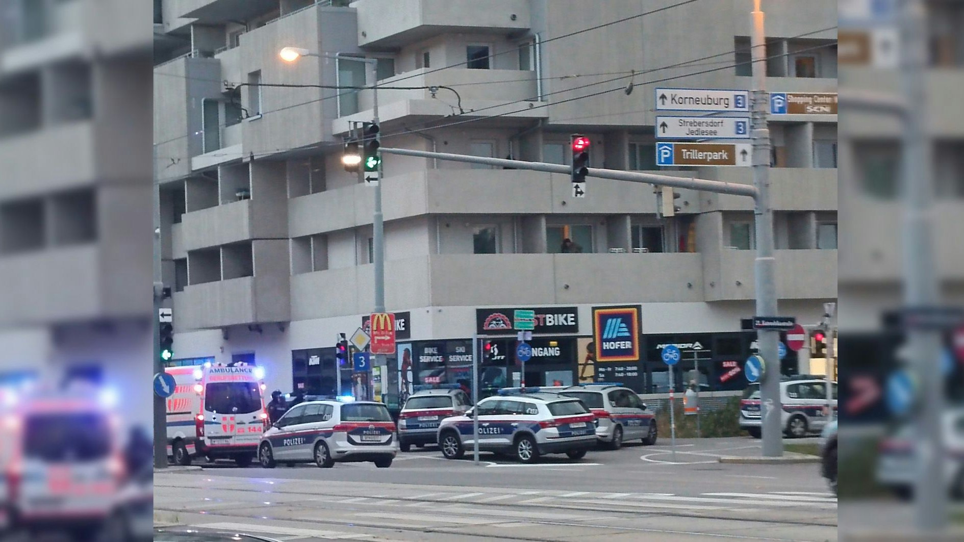 Am Sonntagmorgen kam es zu einem WEGA-Einsatz in Wien-Floridsdorf