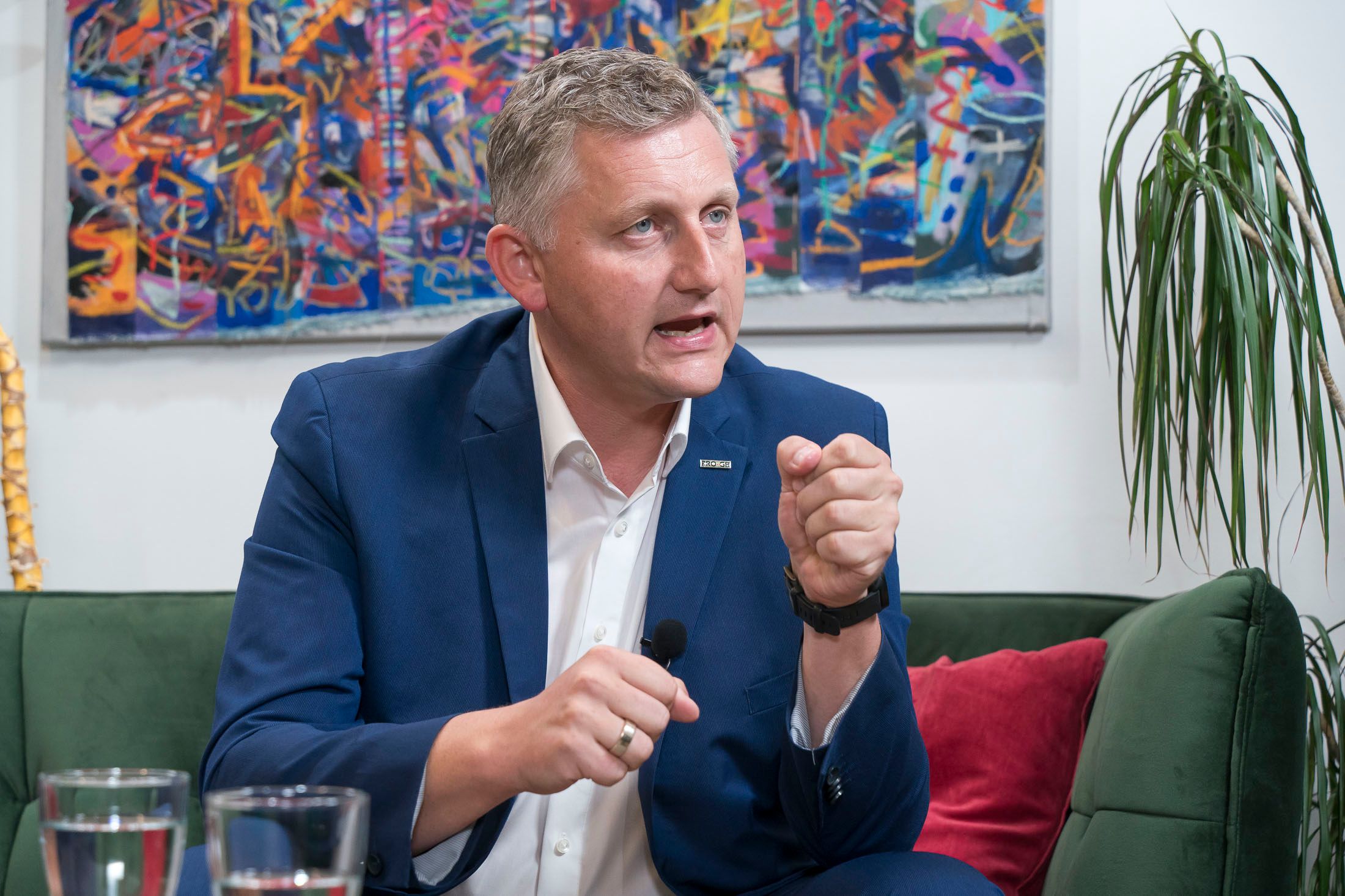 Reinhold Binder lässt sich die Attacken der Industriellenvereinigung nicht kommentarlos gefallen. Archivbild.