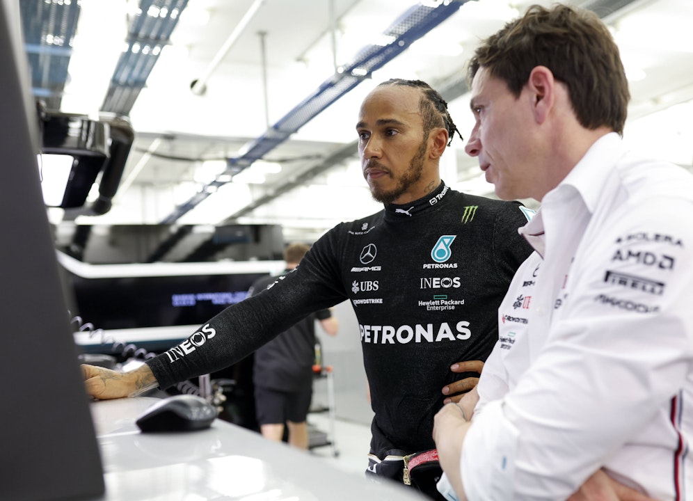 Lewis Hamilton war vor der Disqualifikation am zweiten Platz.