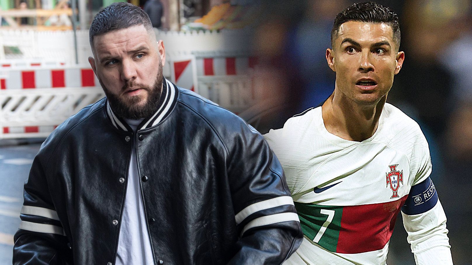 Für das nötige Kleingeld würde Rapper Fler Fußball-Star Ronaldo seine Dienste anbieten.