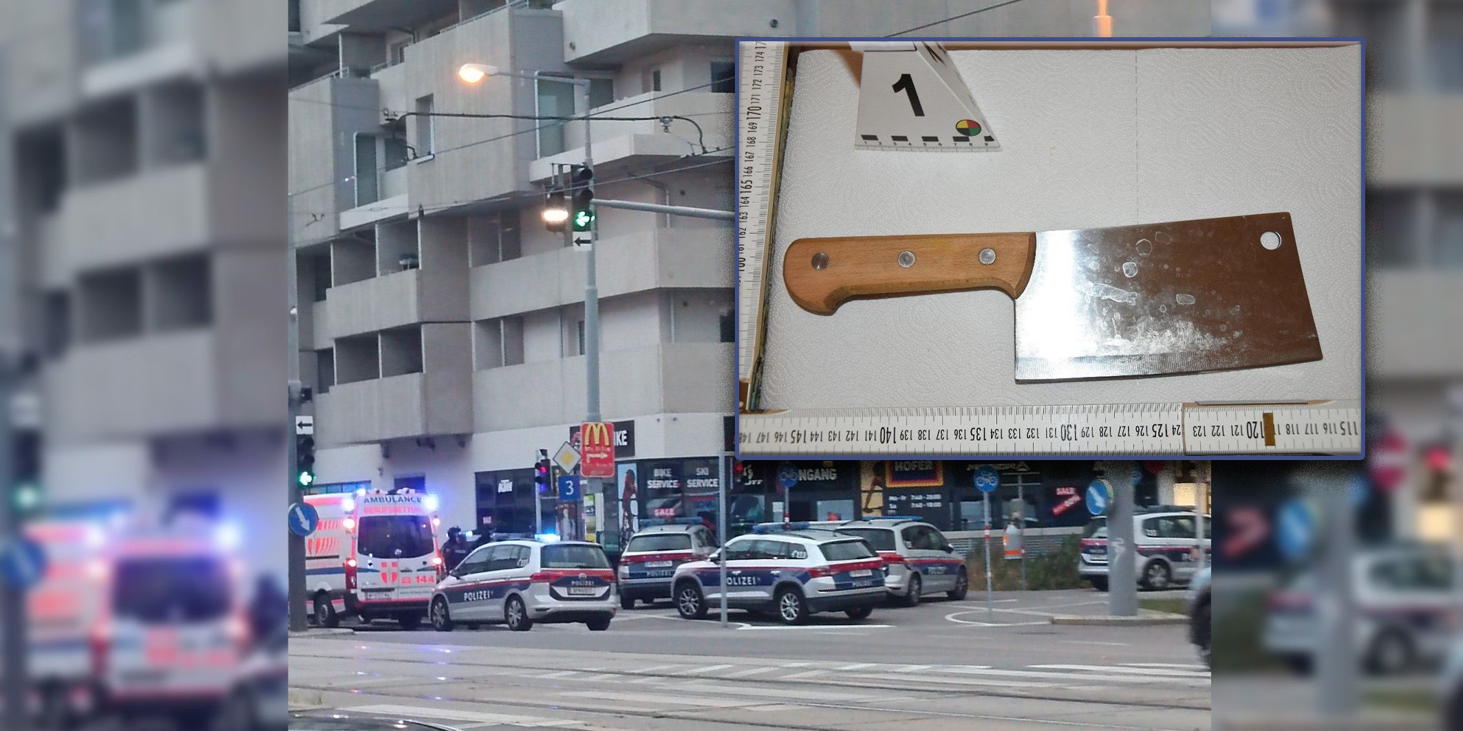 Am Sonntagmorgen kam es zu einem WEGA-Einsatz in Wien-Floridsdorf.