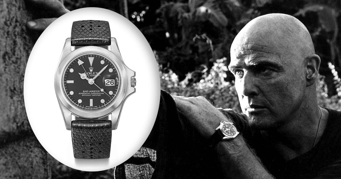 Marlon Brando durfte seine Rolex GMT-Master in "Apocalypse Now" tragen – aber nur ohne Lünette.