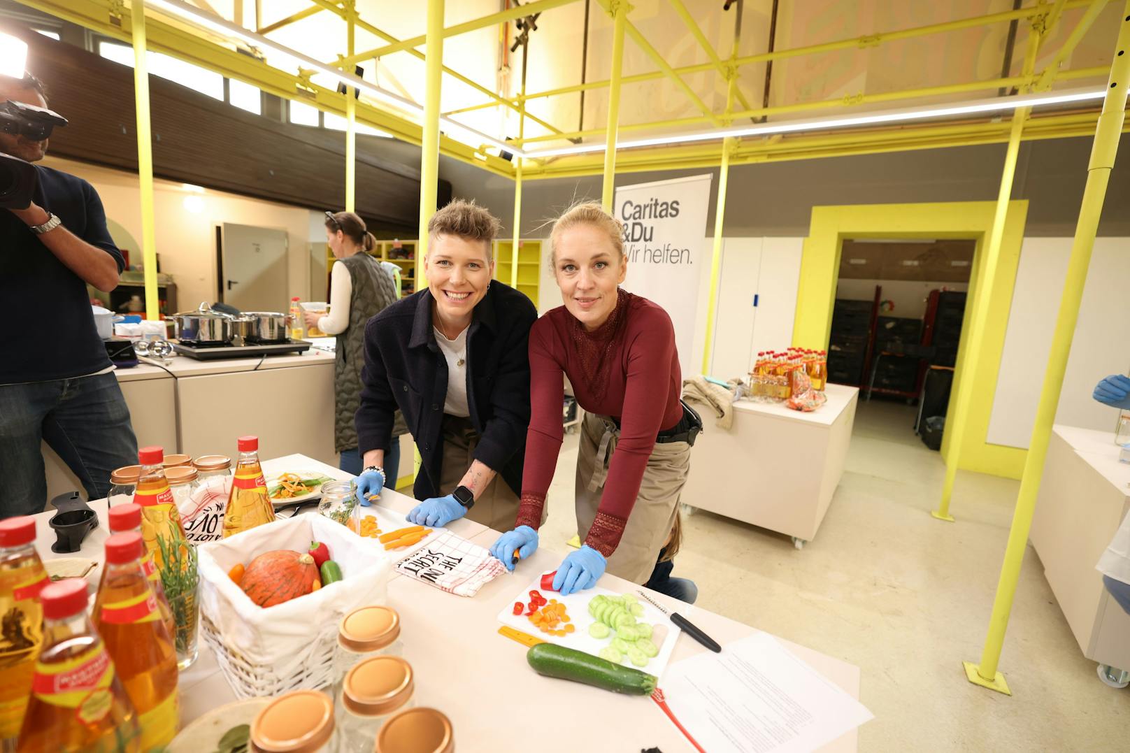 Virginia Ernst und Lilian Klebow werkten für die Caritas