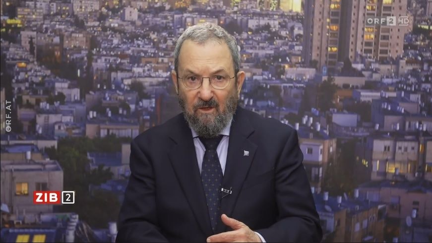 Ehud Barak war am Montagabend Gast in der ORF-"ZIB2". 