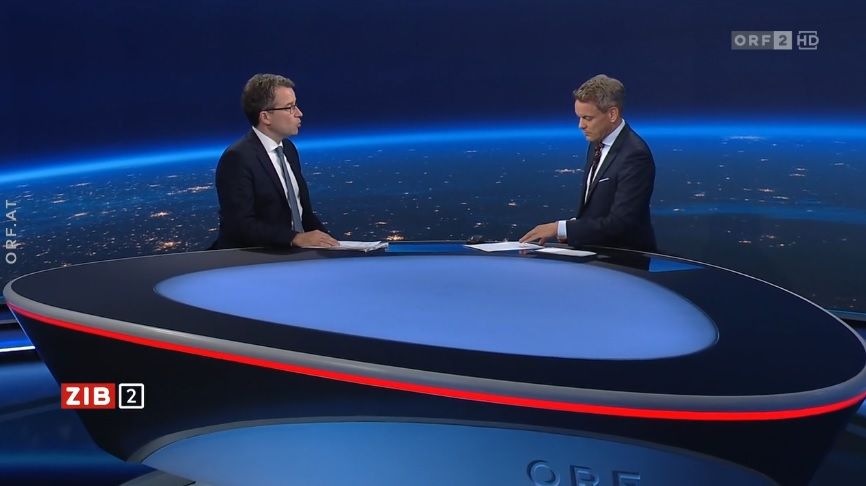 AMS-Chef Johannes Kopf war am Dienstag (24.10.2023) Studiogast in der ZIB2.