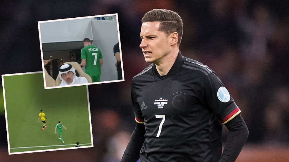 Julian Draxler hat einfach das Feld verlassen.