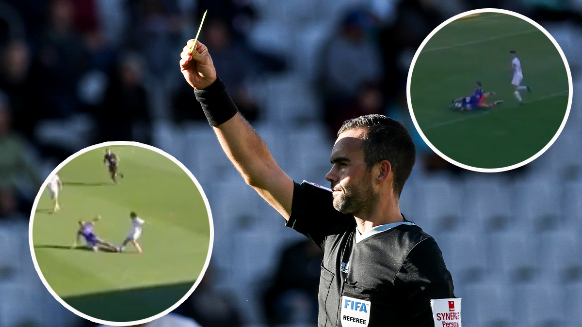 Bei beiden Situationen entschied der Schiedsrichter auf keine rote Karte.