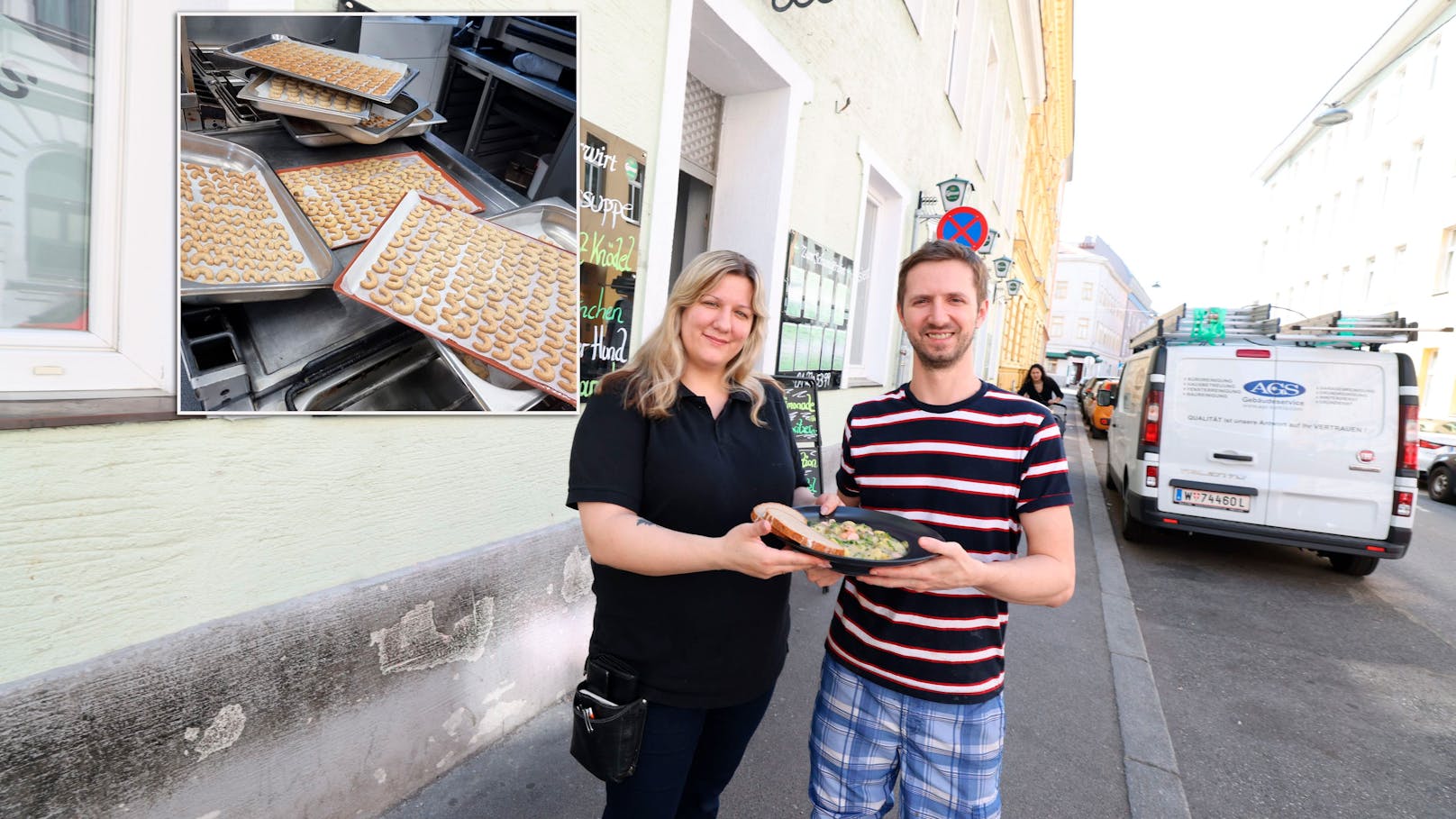 Hier kostet das Kilo Vanillekipferl satte 65 Euro