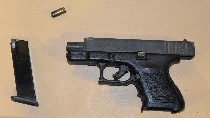 Mit dieser Pistole wollte der junge Wiener die Tankstelle ausrauben.