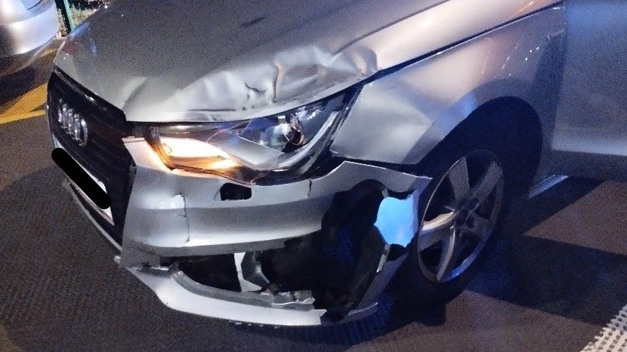 Crash in Wien