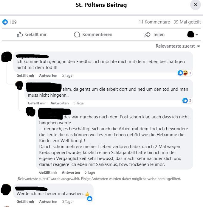 In den Sozialen Medien ist die Meinung über den Tag der offenen Tür zwiespältig.