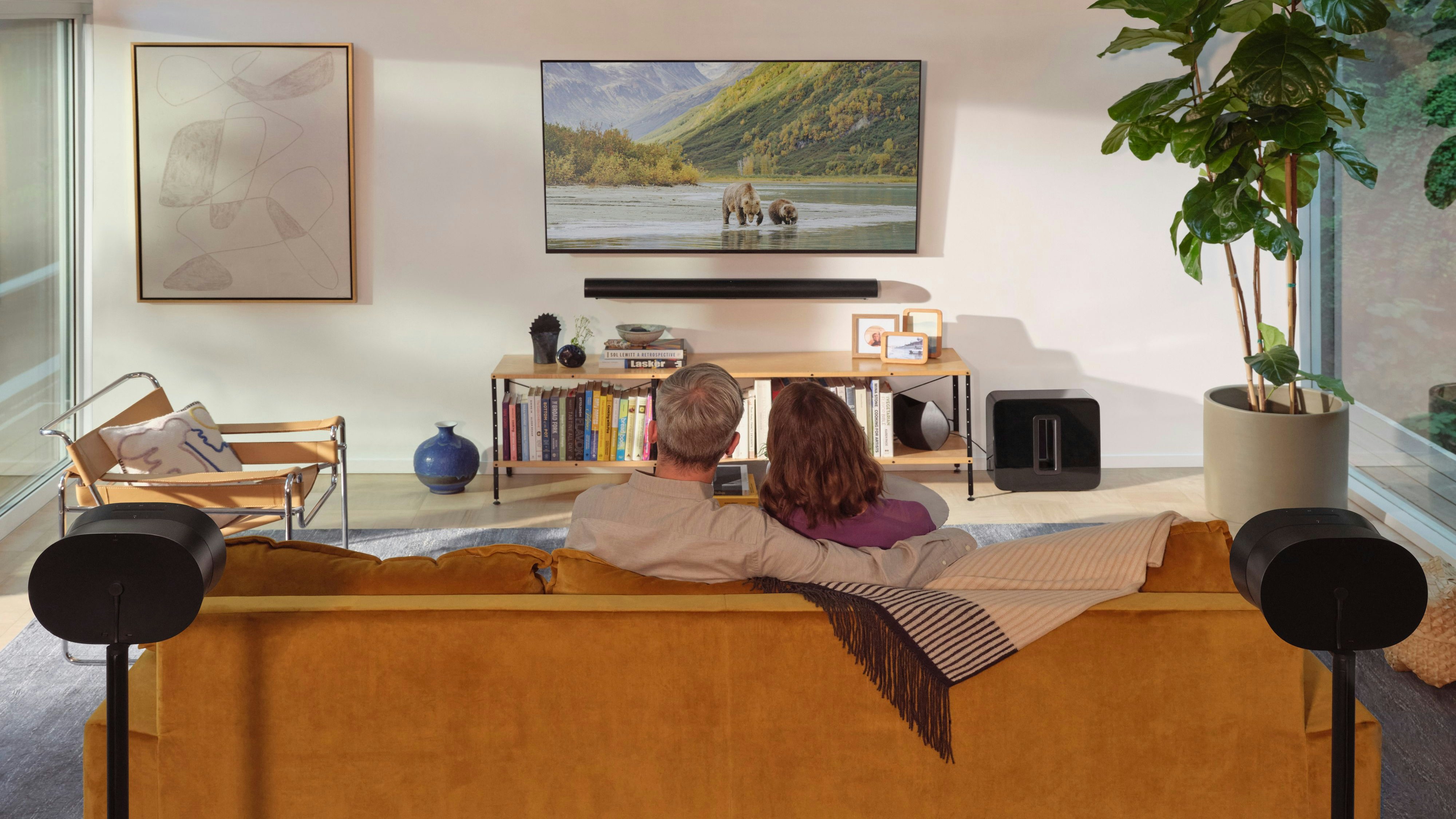 Sonos verleiht den Festtagen großartigen Sound - 20 % Rabatt auf Sonos Heimkino-Sets.
