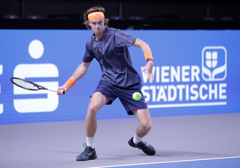 Andrey Rublev steht im Achtelfinale der Erste Bank Open in Wien.