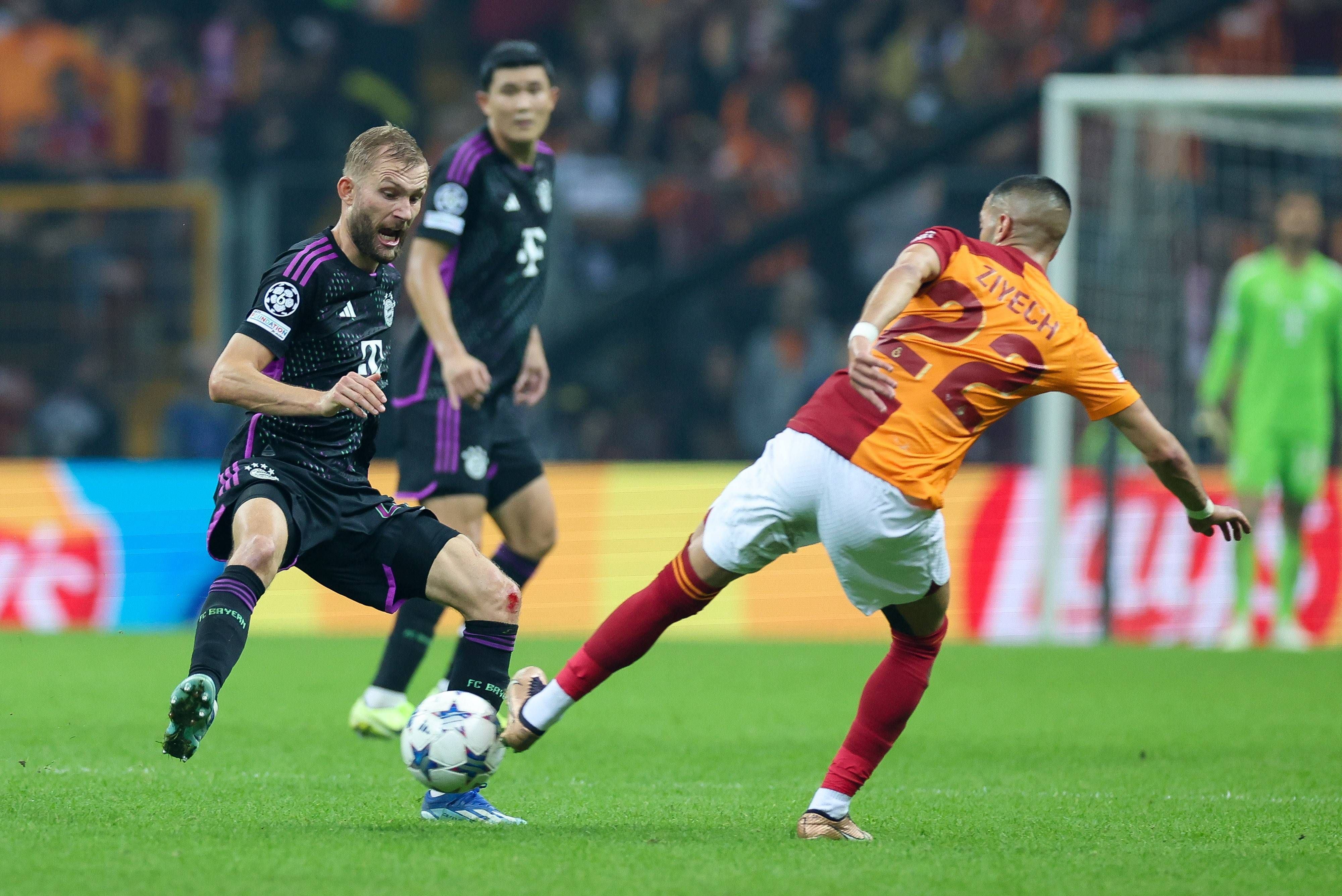 Konrad Laimer schlug mit Bayern Galatasaray Istanbul.