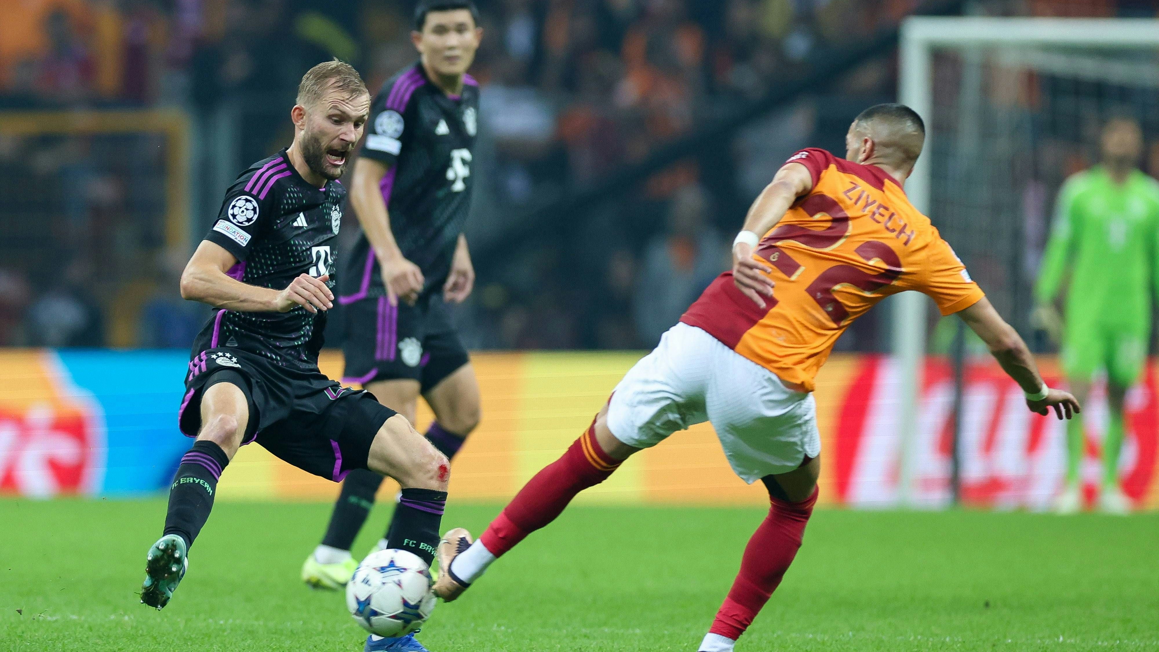 Konrad Laimer schlug mit Bayern Galatasaray Istanbul.