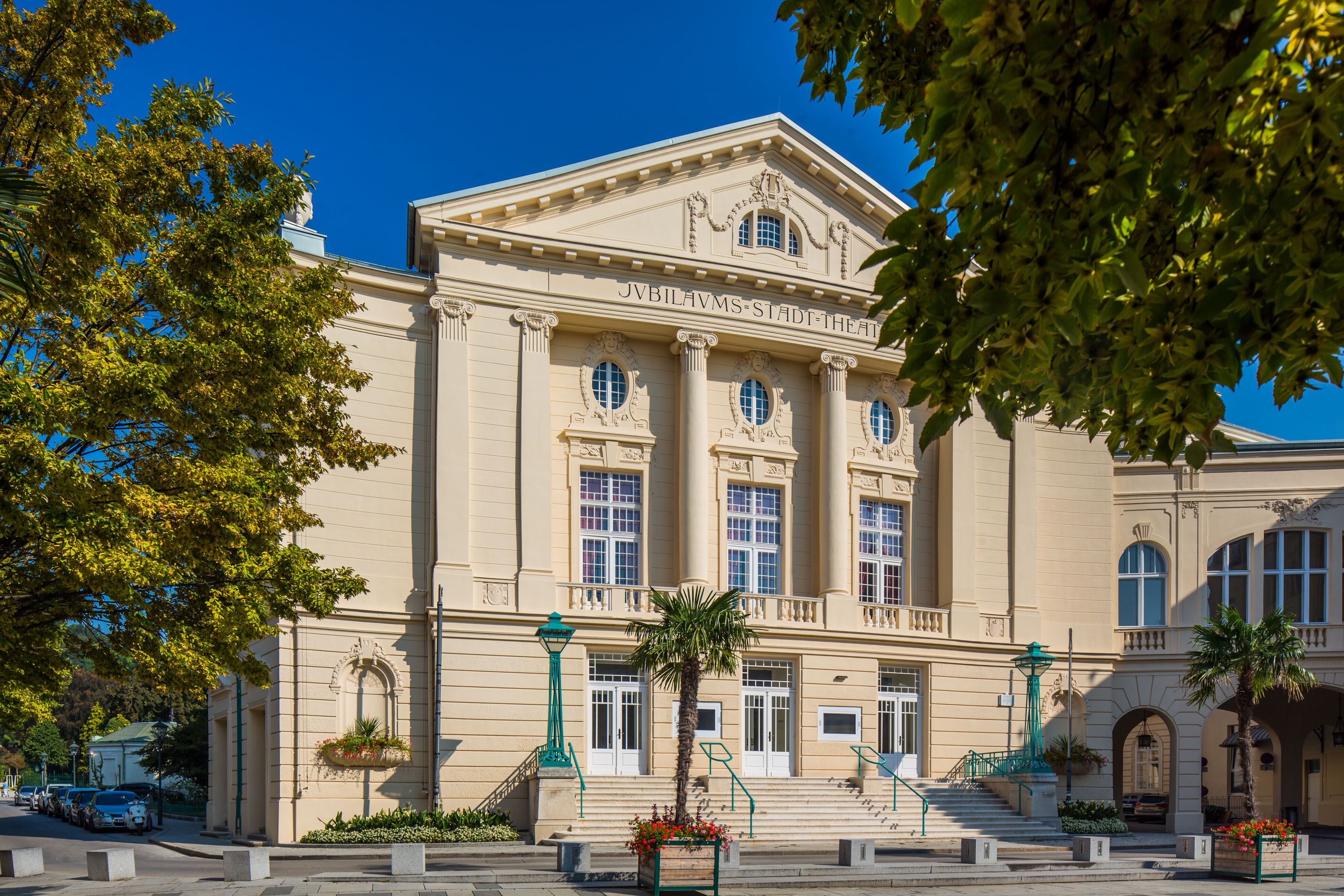 Das Stadttheater in Baden.
