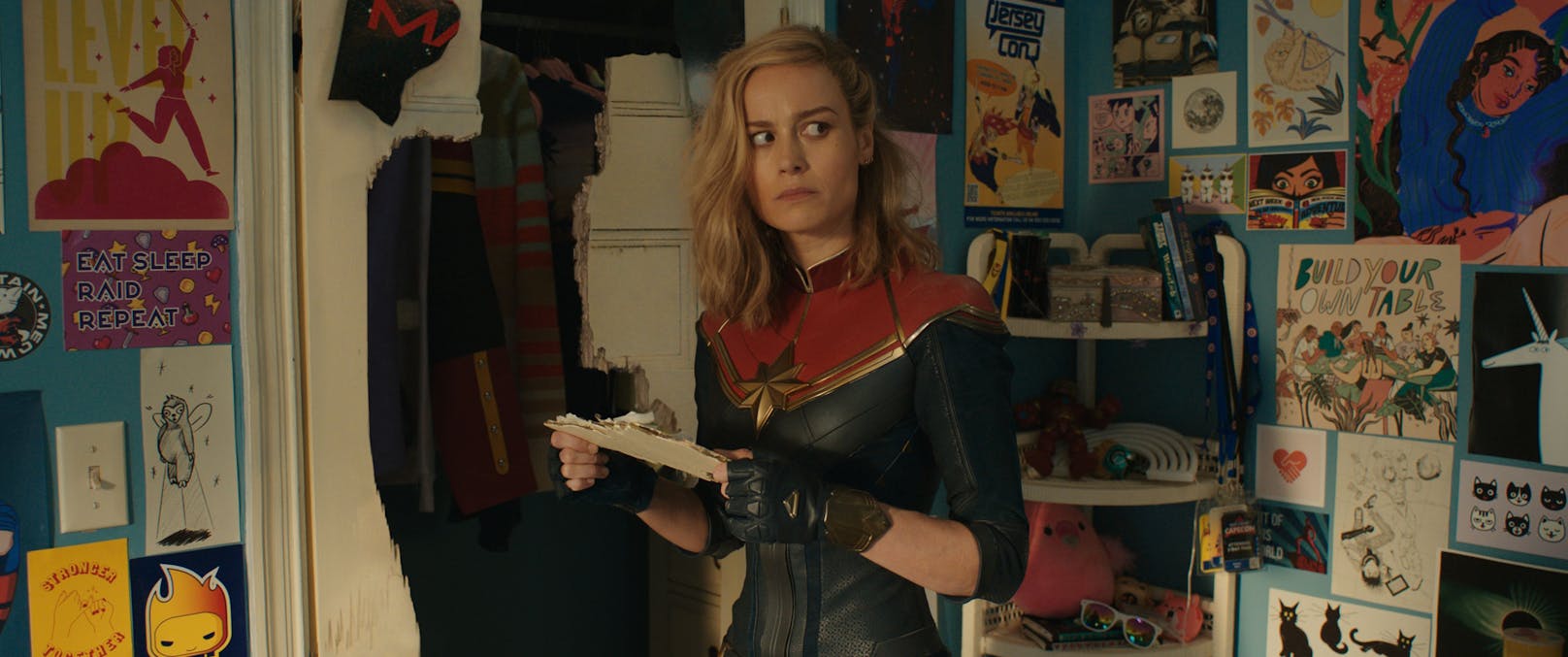 Brie Larson als Captain Marvel/Carol Danvers in Marvel Studios THE MARVELS.