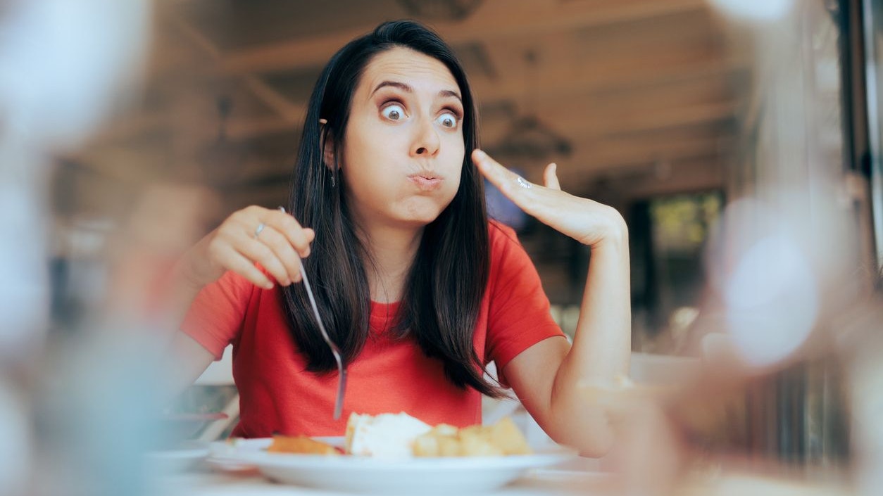 Zu scharfes essen bestellt?