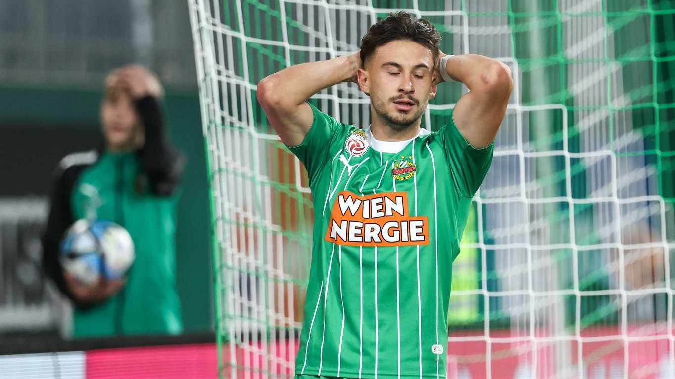 Ratlosigkeit bei Rapid: Aktuell immer öfter zu sehen