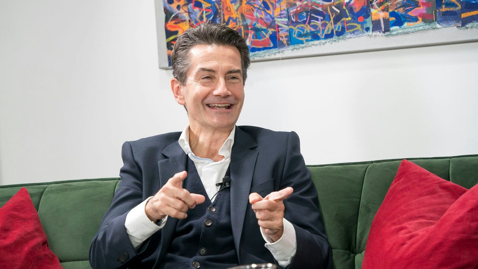 ORF-Generaldirektor Roland Weißmann bei einem früheren Interview-Termin in der "Heute"-Redaktion. Archivbild 2022.