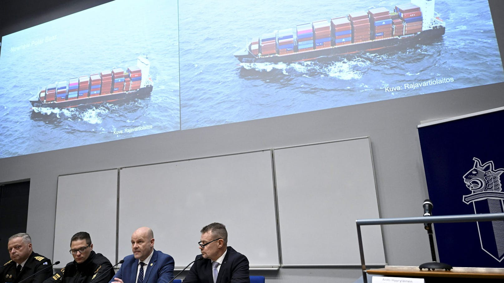 Anfang Oktober wurde bei der Ostsee-Pipeline ein Druckabfall festgestellt: Schiff der finnischen Grenzwache.