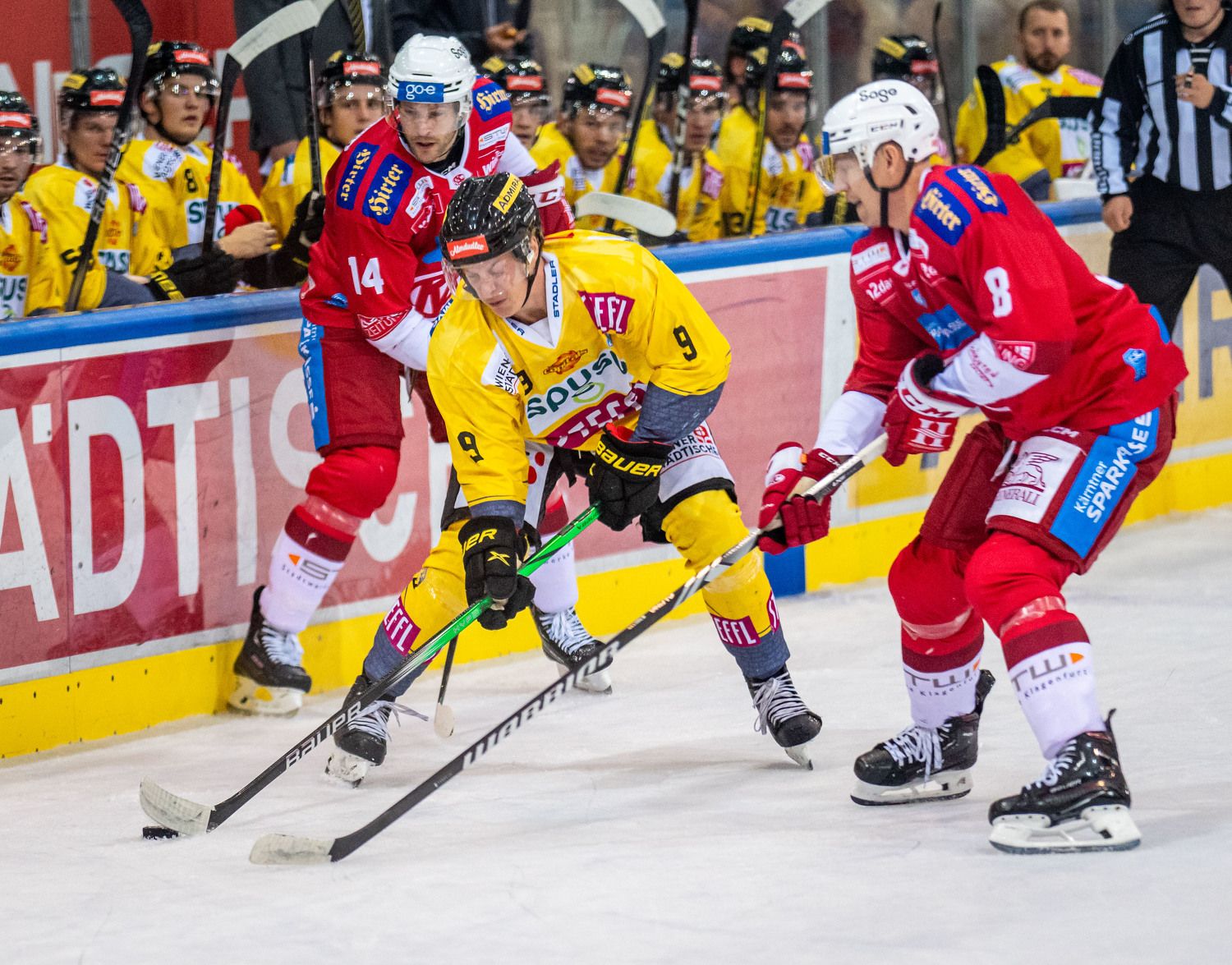 Der KAC serviert die Capitals ab