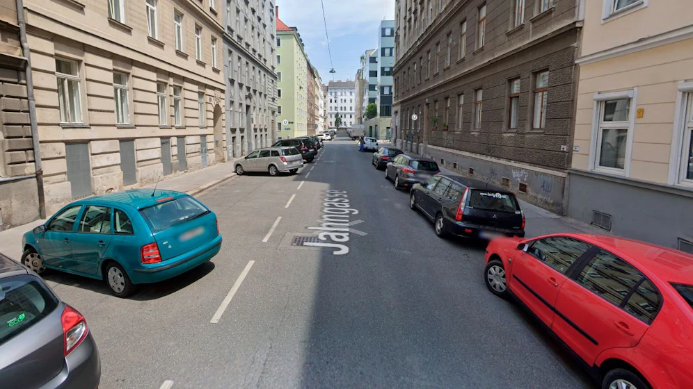 Blick in die Jahngasse in Wien-Margareten. Symbolbild