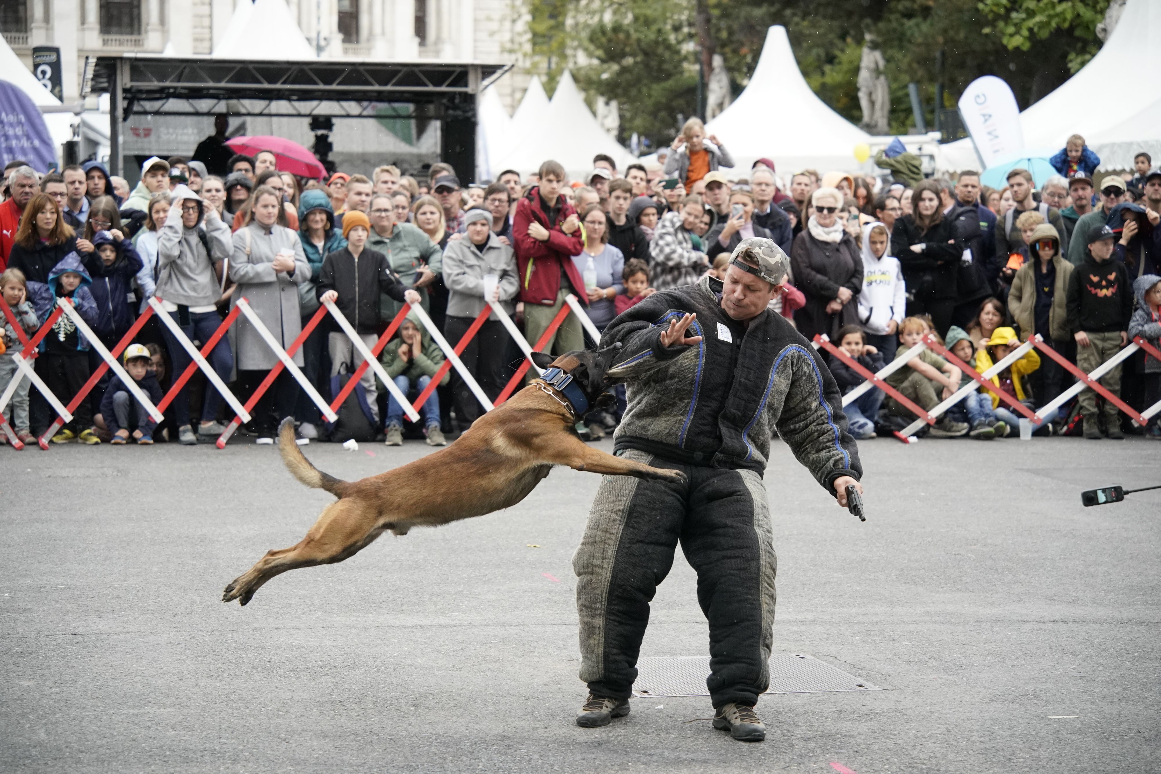Die Helfer Wiens präsentierten sich am 26. Oktober gemeinsam mit den Wiener Hilfs- und Einsatzorganisationen. Auch WEGA und Polizeidiensthunde zeigten, was sie können.